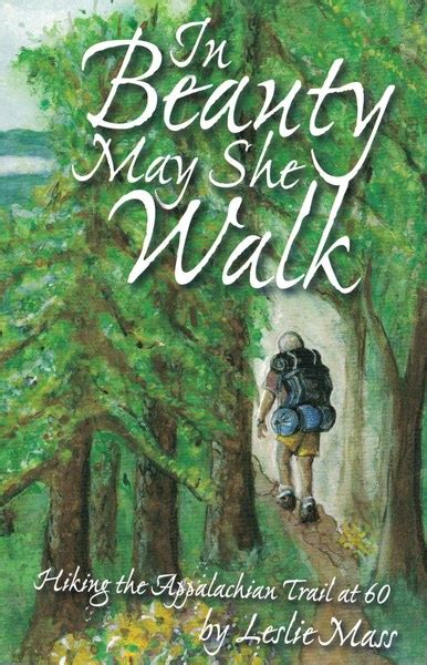 a book cover with a picture of a person walking in the woods