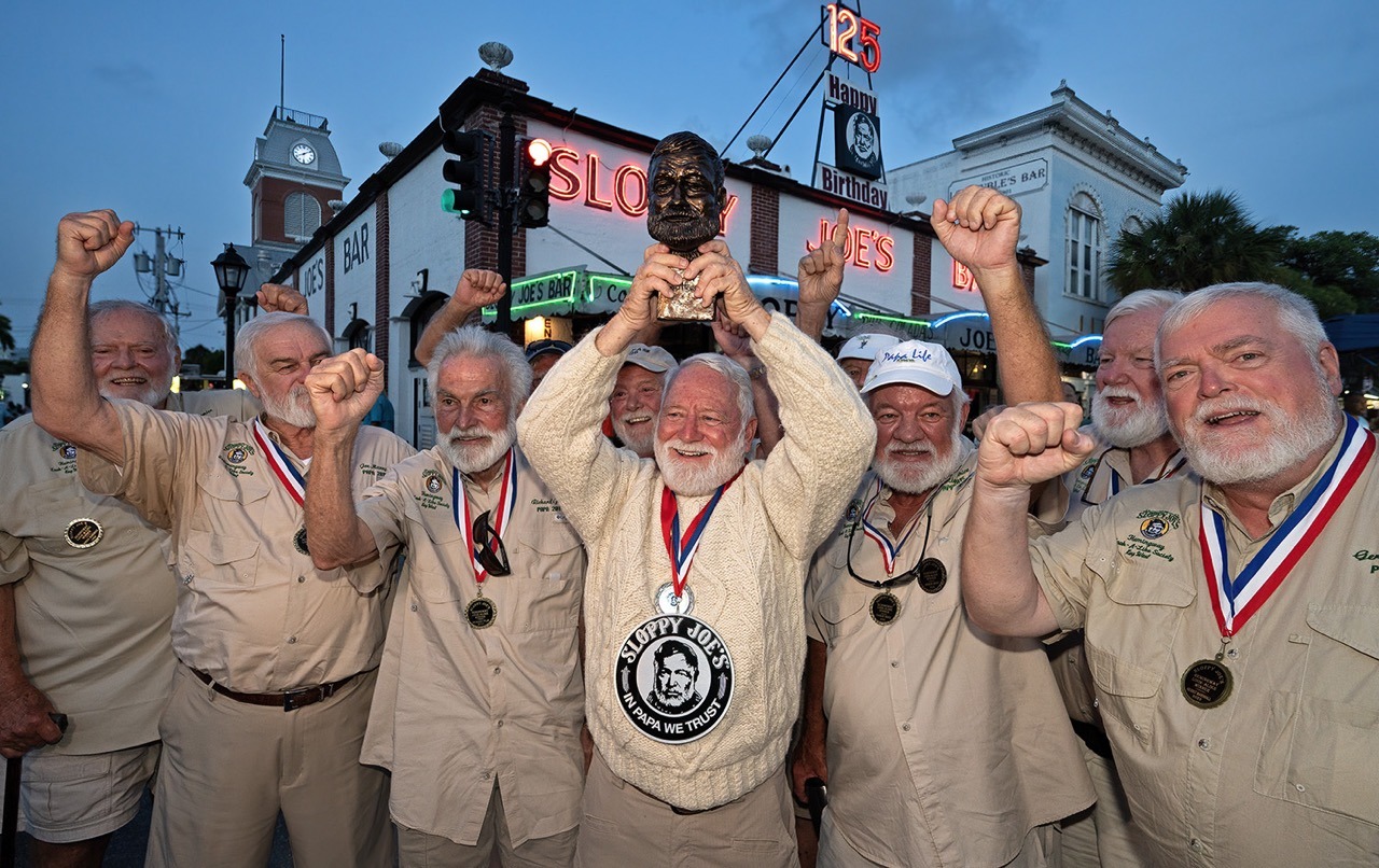 PAPAS IN PARADISE: HEMINGWAY DAYS BRINGS BEARDED MEN ONCE AGAIN