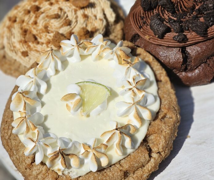 a close up of a plate of food on a table