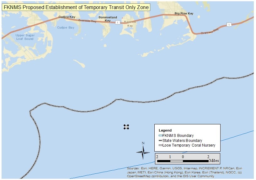 a map of the proposed extension