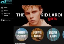 a screen shot of the website for kid laro girls