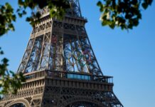 the eiffel tower in paris, france