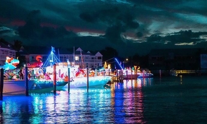 a boat that is sitting in the water