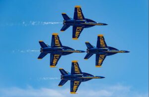 BLUE ANGELS ARE COMING BACK IN MARCH