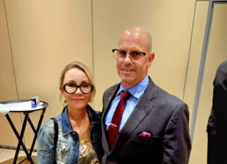 Ed Tierney, in Key West on May 2 with his wife, Lori, was selected as the school district’s next superintendent at the school board’s May 13 meeting. MANDY MILES/Keys Weekly