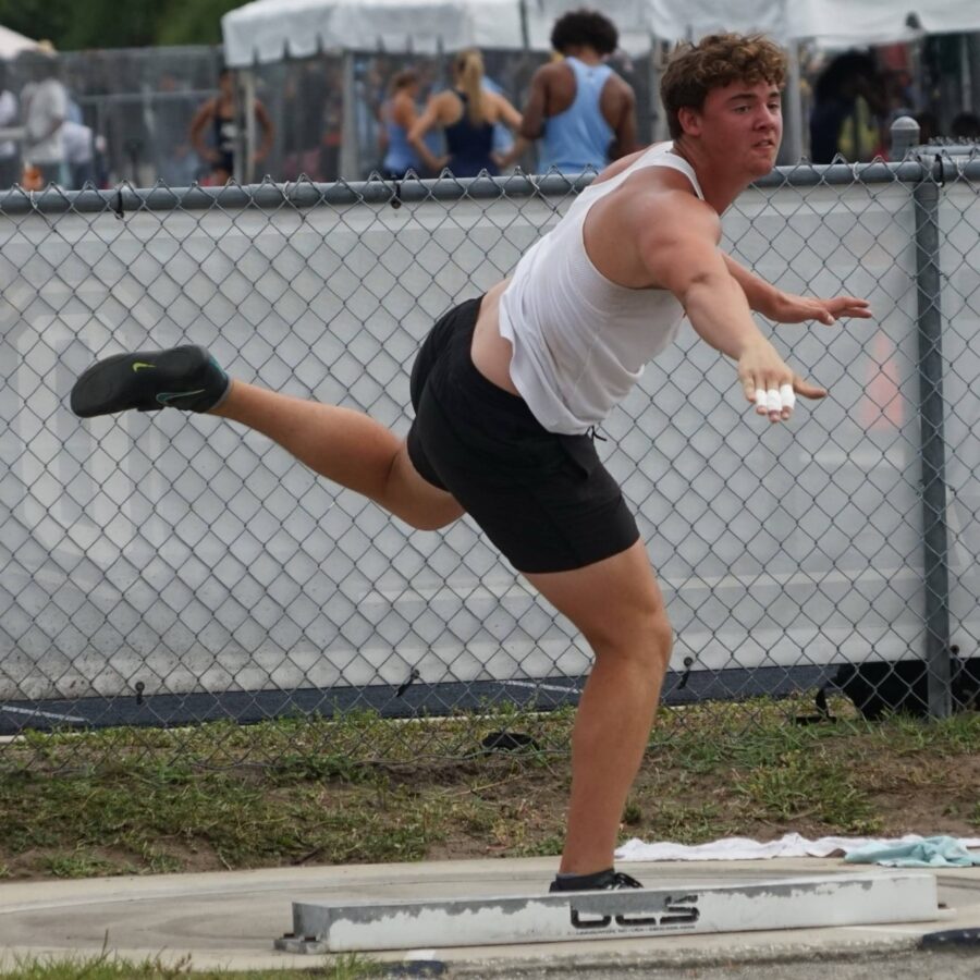 a man is doing a trick on a skateboard
