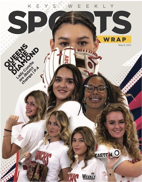 a magazine cover with a group of people on it