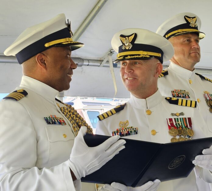 Capts Carmichael, Ingram & Empen a group of military men standing next to each other