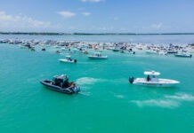 a large body of water filled with lots of boats