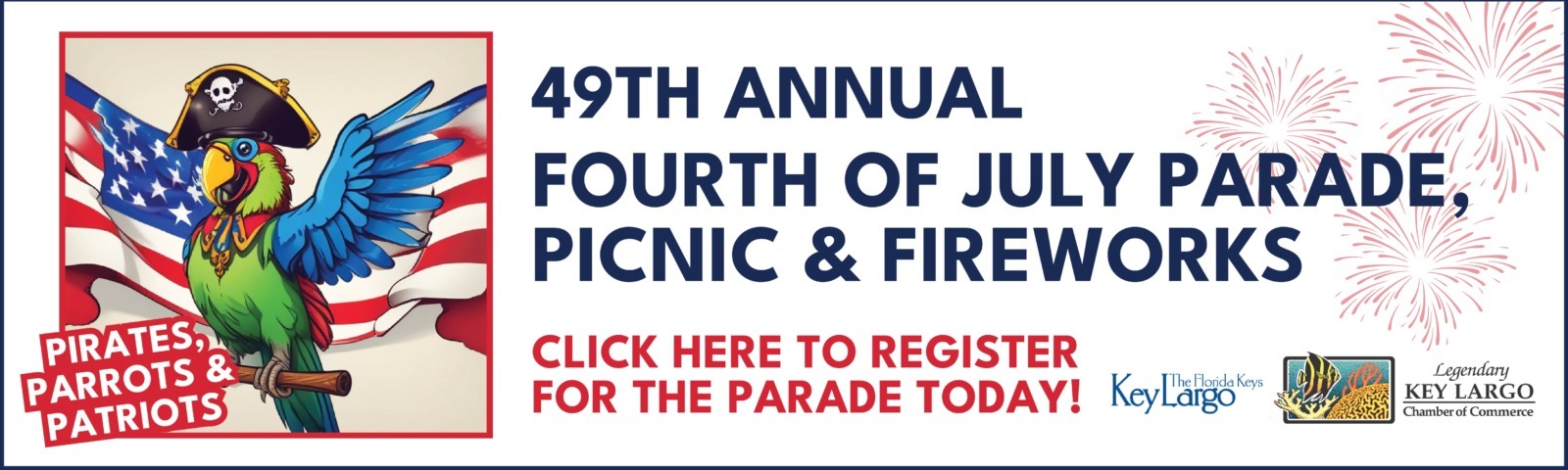 the fourth annual fourth of july parade, picnic & fireworks