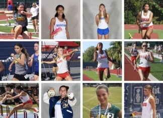 a collage of photos of athletes and their medals