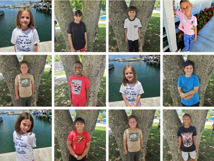 a collage of photos of children posing for a picture