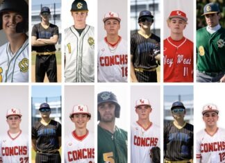 a collage of baseball players in different uniforms