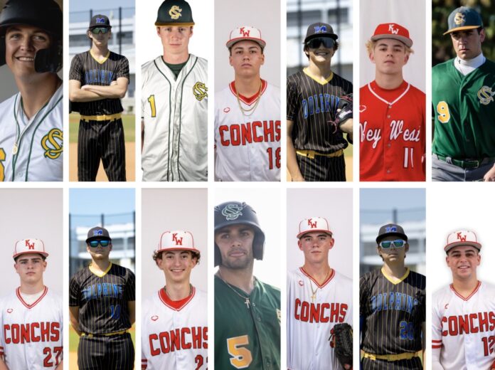 a collage of baseball players in different uniforms