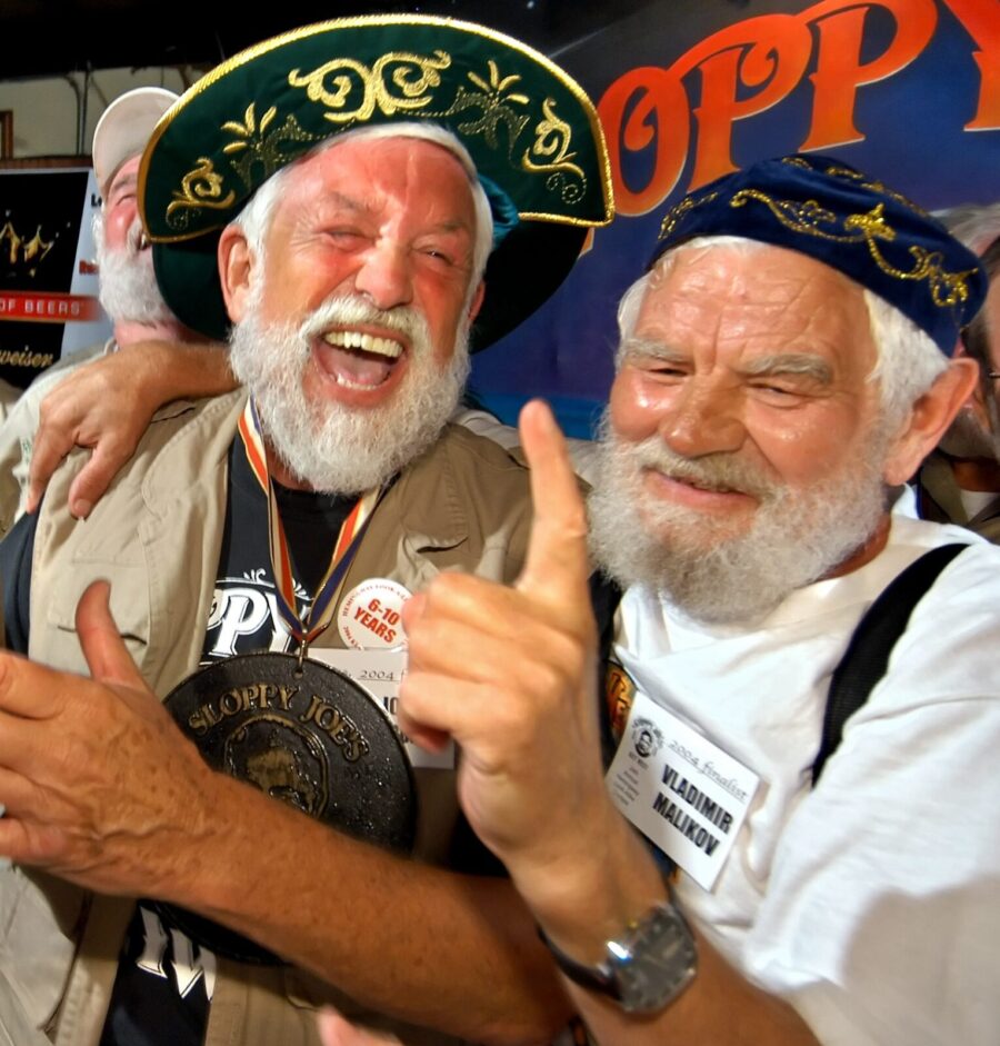 a group of men standing next to each other