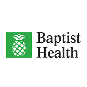 baptist health logo on a white background