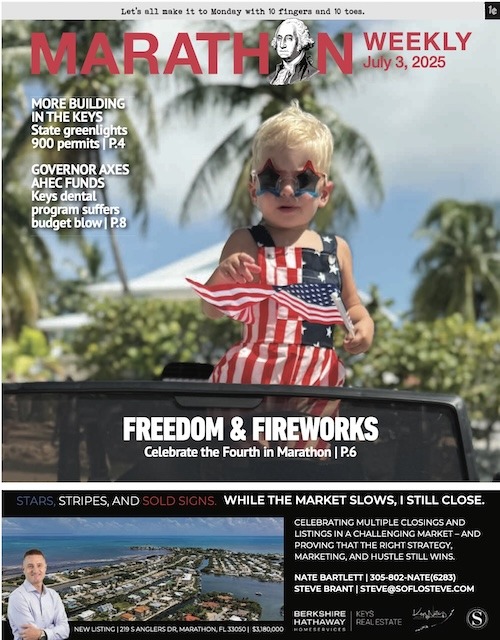 the front page of a magazine with a child in the back of a truck