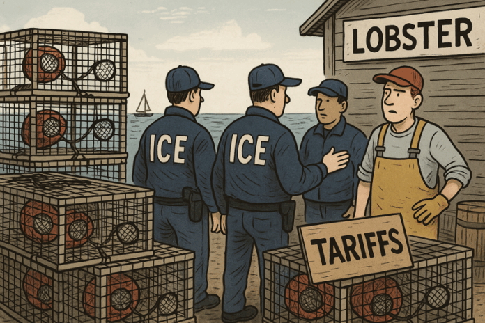 a group of men standing next to each other in front of a building