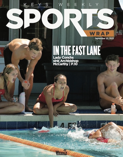 a magazine cover with a group of people on it