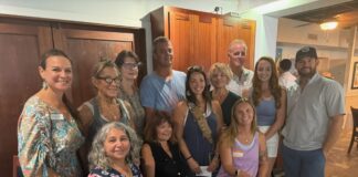 a group of people posing for a picture