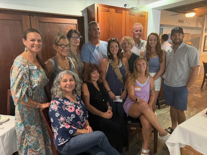 a group of people posing for a picture