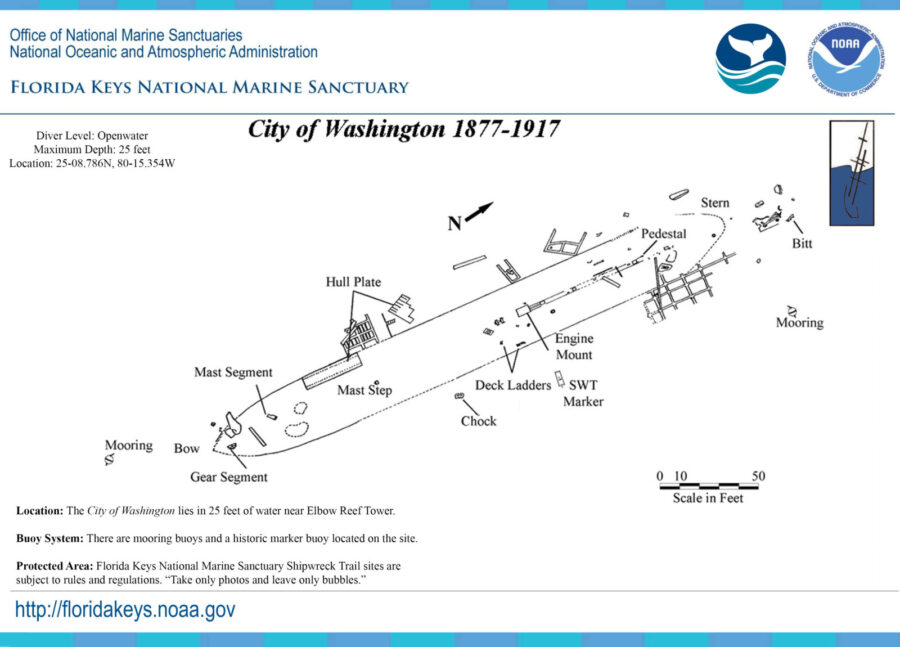 a diagram of the city of washington