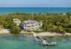 BARSTOOL SPORTS’ PORTNOY PURCHASES KEYS PROPERTY FOR A RECORD-SETTING $27.7 MILLION an aerial view of a home on the water