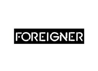 WANNA KNOW WHAT LOVE IS? GO SEE FOREIGNER IN KEY WEST SHOW a black and white photo of the word foreigners