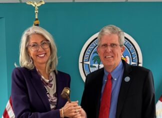 NEW COUNTY MAYOR AND MAYOR PRO TEM SELECTED BY THE BOARD OF COUNTY COMMISSIONERS