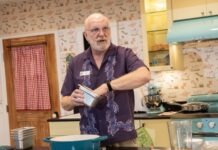 WHAT’S COOKING, KEY WEST? PLAN NOW FOR A ‘FAIL-PROOF’ THANKSGIVING FEAST a man standing in a kitchen preparing food