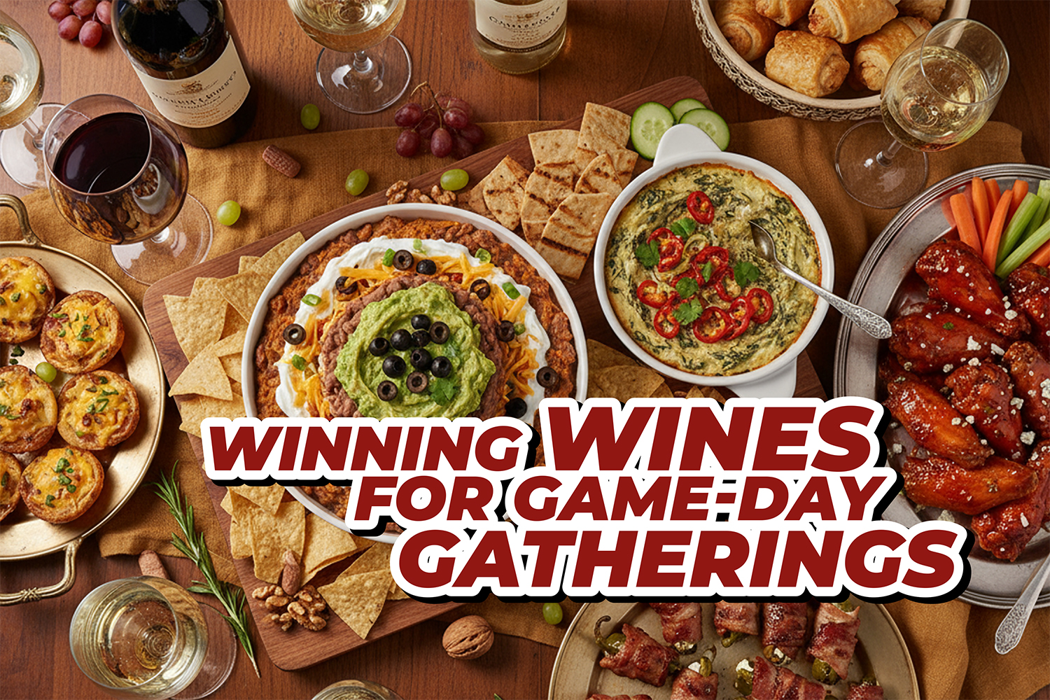 CERTIFIED SOMMELIER WINNING WINES FOR GAME-DAY GATHERINGS