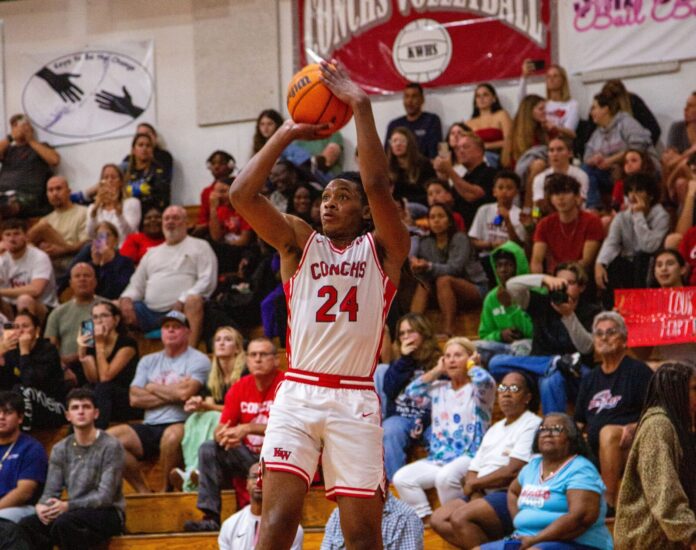a basketball player getting ready to dunk the ball