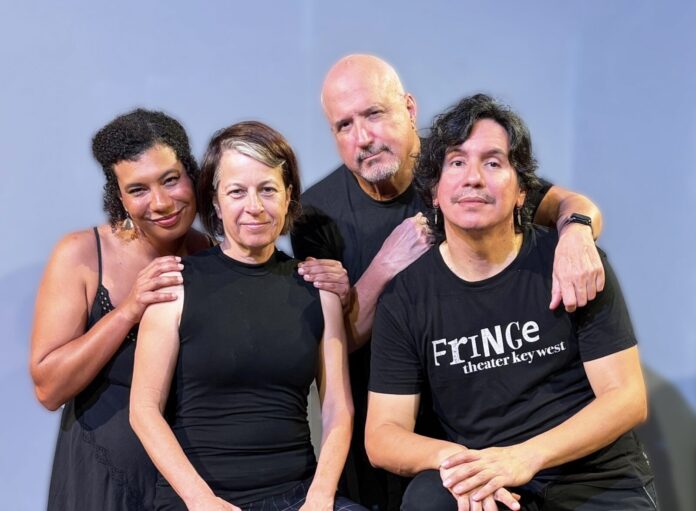 Personal Effects_CAST 1 a group of people standing next to each other