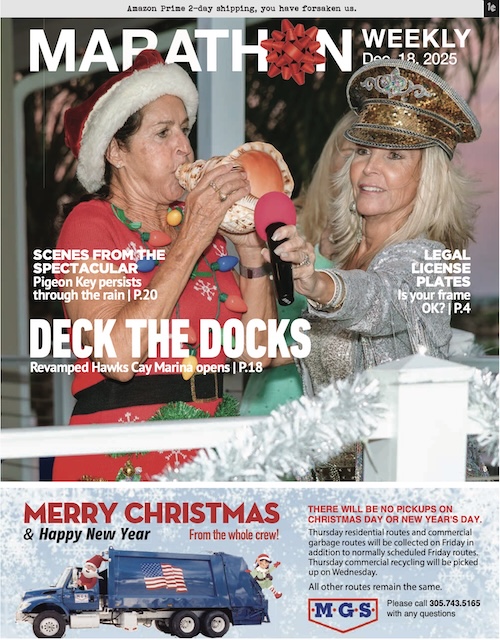 a magazine cover with two women on it