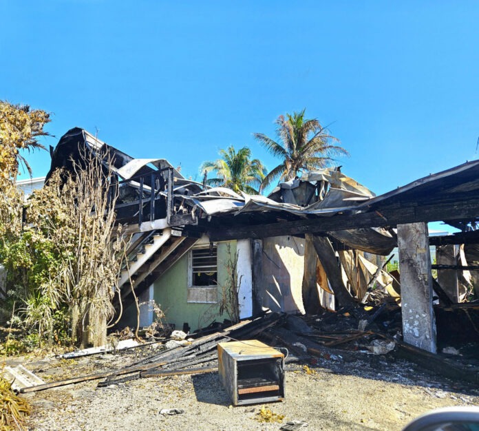 Bluewater fire damage