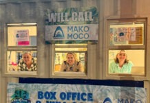 a box office and will call booth at a convention