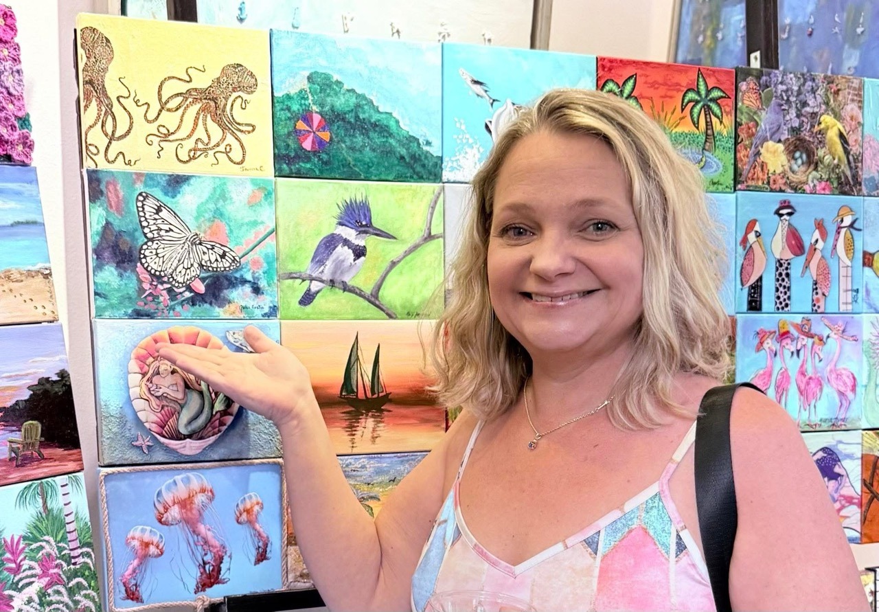 TRAVELING ART EXHIBIT FEATURING 150 UNIQUE CANVASES BEGINS IN KEY LARGO