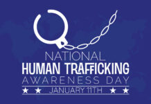 the national human trafficking awareness day logo