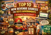 HUMOR: TOP 10 WAYS KEYS GOVERNMENTS CAN MAKE MONEY (IF PROPERTY TAXES GO AWAY)