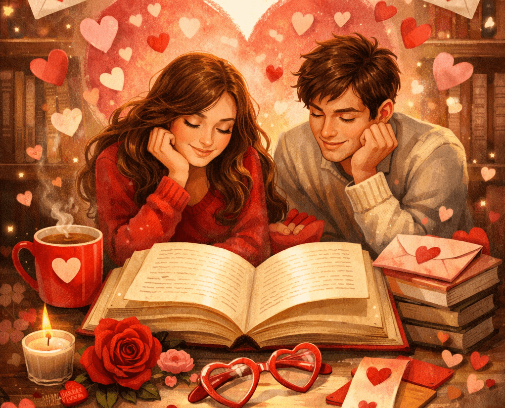 BOOK YOURSELF WITH THREE VALENTINE’S READS