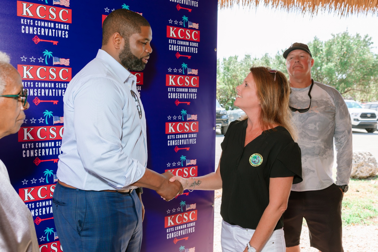 IN PICTURES: REPUBLICAN CANDIDATE FOR GOVERNOR BYRON DONALDS VISITS MARATHON