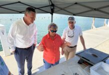 KML HOSTS VISITS WITH FWC RESEARCH INSTITUTE DIRECTOR, EPA TEAM