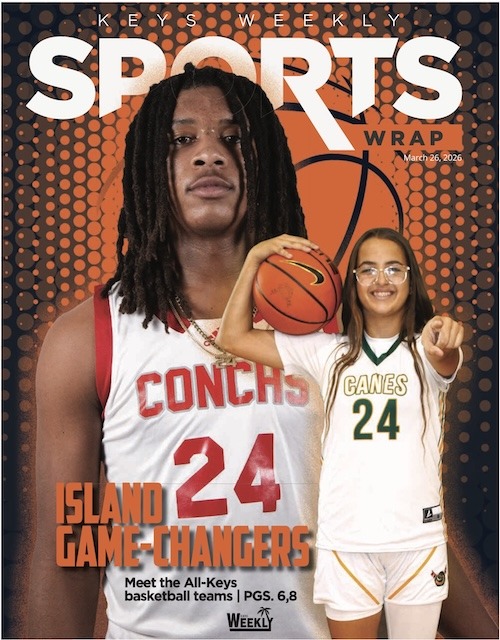 a magazine cover with a group of people on it