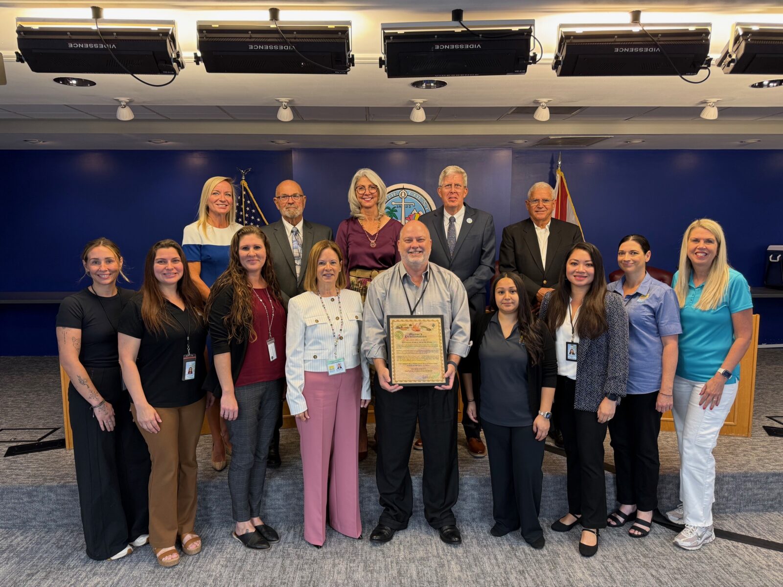 COMMISSIONERS RECOGNIZE NATIONAL PUBLIC HEALTH WEEK