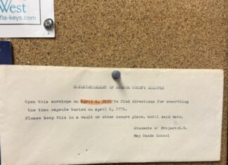 TIME WILL TELL: 50-YEAR-OLD TIME CAPSULE TO BE OPENED APRIL 6