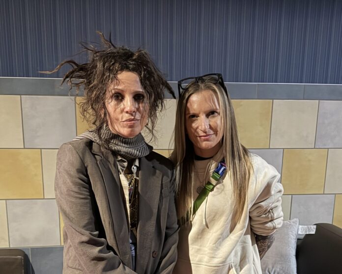 Linda Perry and Nicole