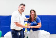OCEAN STUDIES ADMINISTRATOR SURPRISED WITH PRESTIGIOUS AWARD