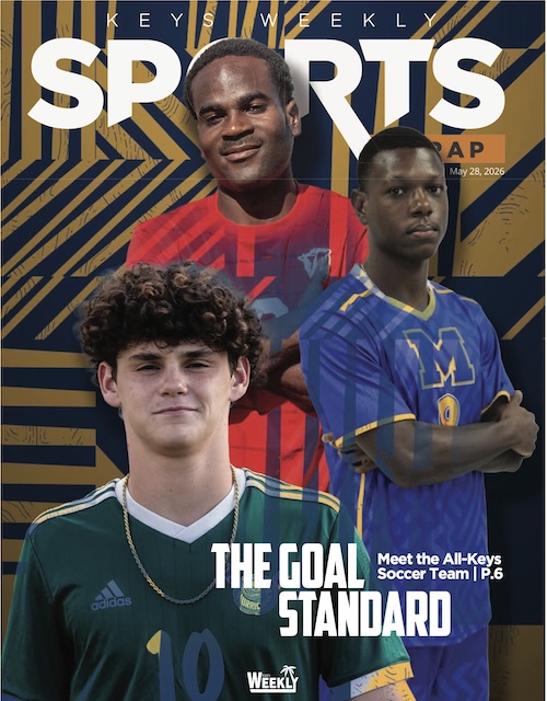 a magazine cover with a group of people on it