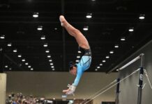 KEY WEST-BORN GYMNAST MIA PUIG RANKS 9TH AT NATIONALS