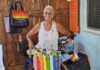 MEET KEY WEST’S FENCE FAIRY; ANNE BRODSKY PAINTS HISTORY